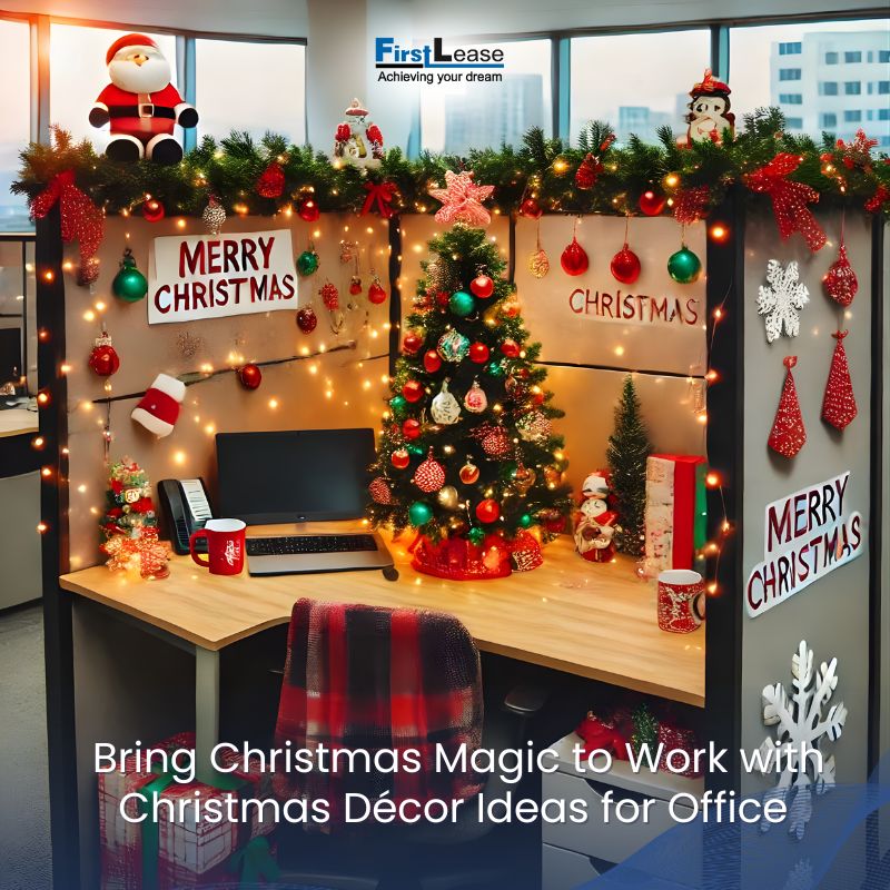 Bring Christmas Magic to Work with Christmas Décor Ideas for Office 